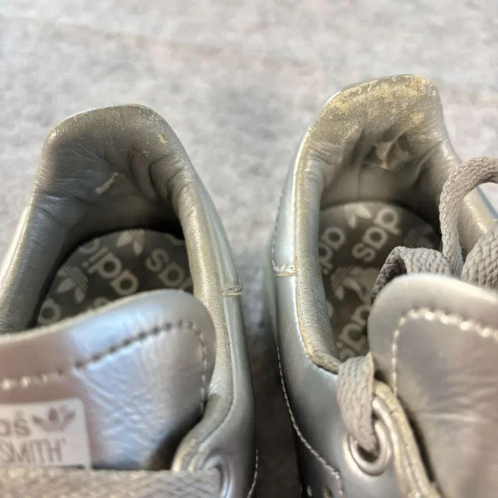 Raf Simons x Adidas Stan Smith Silver Metallic Mens Size 5 Womens Size 6 AQ2643